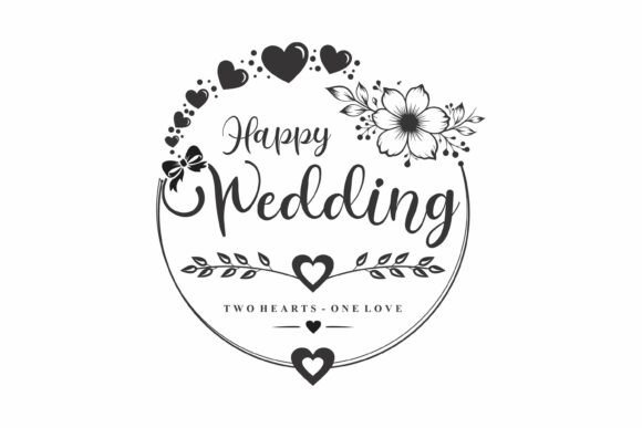 Happy Wedding Lettering: Crafting Elegant Event Designs